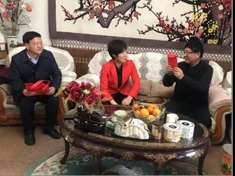 春節(jié)前夕酒泉市國資委領導看望慰問敦煌種業(yè)老干部老黨員、困難職工