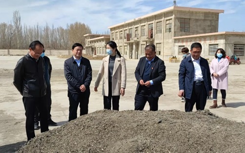 黨委書記、董事長劉興斌到金塔縣調(diào)研