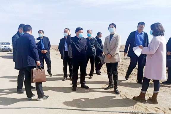 黨委書記、董事長劉興斌到金塔縣調(diào)研